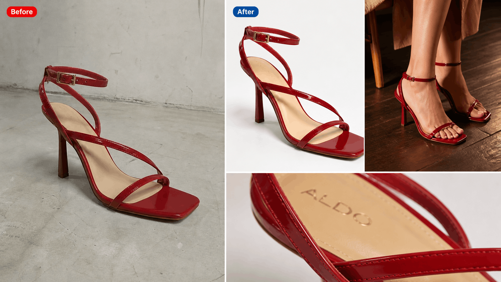 This sandal brand was selling on marketplaces. But they had no brand of their own. Here's what we built.